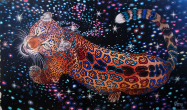 "Constellation" başlıklı Tablo Sergey And  Vera tarafından, Orijinal sanat, Petrol