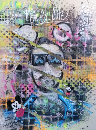 Main Street Elite Peinture intitulée "Main Street Elite" par Grazy B, Œuvre d'art originale, Bombe aérosol