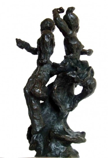Sculpture intitulée "ZAPATTEO" par Jam, Œuvre d'art originale