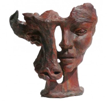 Sculpture intitulée "TOREAMOR" par Jam, Œuvre d'art originale