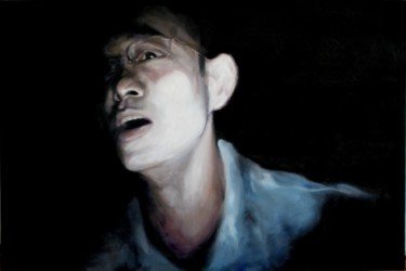 Painting titled "光-1" by Tao Jia, Original Artwork