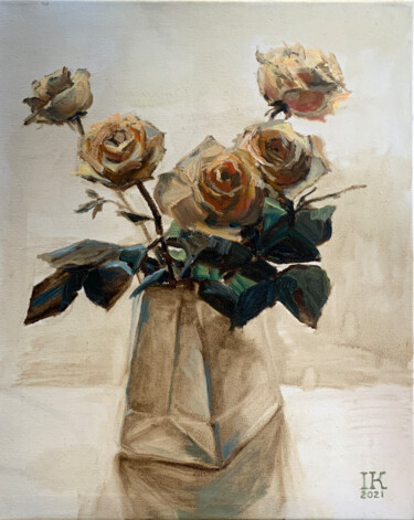 Malarstwo zatytułowany „Gift #1” autorstwa Artkaminskaya, Oryginalna praca, Olej