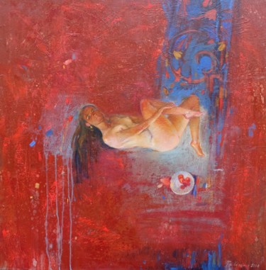 Peinture intitulée "Мечты" par Igor Khilko, Œuvre d'art originale, Huile