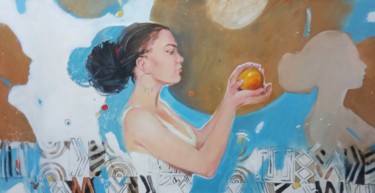 Malarstwo zatytułowany „Страницы жизни” autorstwa Igor Khilko, Oryginalna praca, Akryl