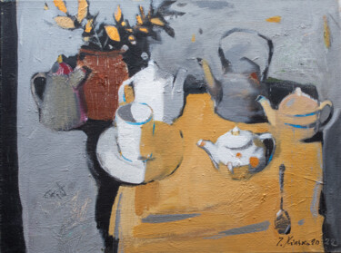 Картина под названием "разное" - Igor Khilko, Подлинное произведение искусства, Акрил Установлен на Деревянная рама для носи…