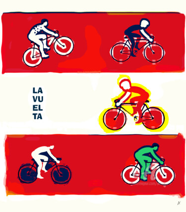 Digital Arts titled "La Vuelta 1a (licen…" by Artletico, Original Artwork, 2D Digital Work
