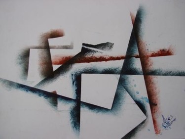 Peinture intitulée "les mouvements" par Art'Lexis, Œuvre d'art originale