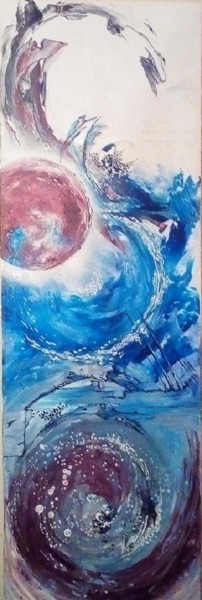 Painting titled "Zodiaque" by Art'Liloured, Original Artwork, Acrylic
