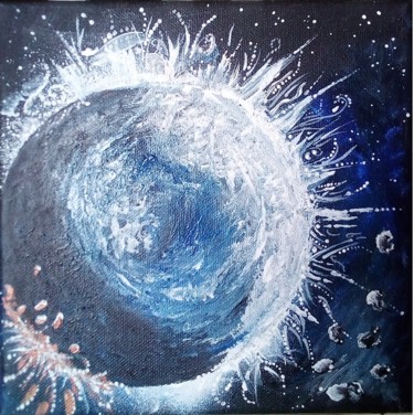 Painting titled "Hexogene" by Art'Liloured, Original Artwork, Acrylic