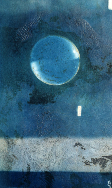 Peinture intitulée "Une bulle" par M. C. Valentine, Œuvre d'art originale