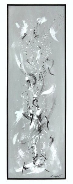 Ζωγραφική με τίτλο "Sensations hivernal…" από Lili Chan, Αυθεντικά έργα τέχνης, Λάδι