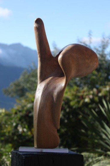 Sculpture intitulée "Séparation" par Max Bernard, Œuvre d'art originale, Bois