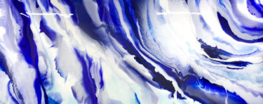 Картина под названием "ICE" - Artmmargo, Подлинное произведение искусства