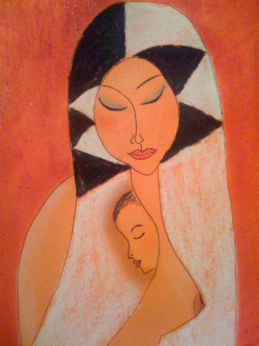 MARIE JAVORKOVA Lovely. Unique limited edition CZ Gravures & estampes intitulée "MARIE JAVORKOVA Lov…" par Artonline, Œuvre d'art originale, Impression numérique