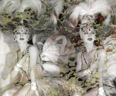Digital Arts με τίτλο "Serie 20ies "Lady's"" από Art Moé, Αυθεντικά έργα τέχνης, 2D ψηφιακή εργασία