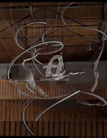 Arte digitale intitolato "Swirl" da Art Moé, Opera d'arte originale, Fotomontaggio