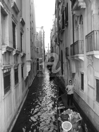 Fotografie getiteld "Venedig Canale" door Art Moé, Origineel Kunstwerk, Digitale fotografie