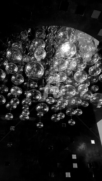 Photographie intitulée "Bubbles" par Art Moé, Œuvre d'art originale, Photographie numérique