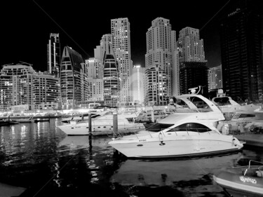 Φωτογραφία με τίτλο "Marina Dubai" από Art Moé, Αυθεντικά έργα τέχνης, Ψηφιακή φωτογραφία