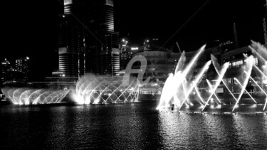 Photographie intitulée "Watergames Dubai" par Art Moé, Œuvre d'art originale, Photographie numérique