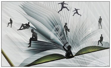 "Book of life" başlıklı Dijital Sanat Art Moé tarafından, Orijinal sanat, Foto Montaj