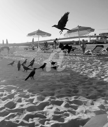 Φωτογραφία με τίτλο "Dubai Beach" από Art Moé, Αυθεντικά έργα τέχνης, Ψηφιακή φωτογραφία