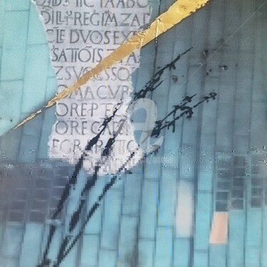 Картина под названием "#WA 3" - Art Moé, Подлинное произведение искусства, Энкаустический