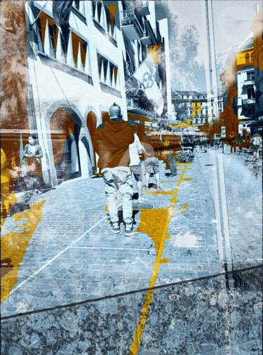 Fotografie mit dem Titel "Street Art  Zürich" von Art Moé, Original-Kunstwerk, Digitale Fotografie