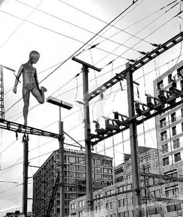 Photographie intitulée "Balanceact" par Art Moé, Œuvre d'art originale, Photographie numérique