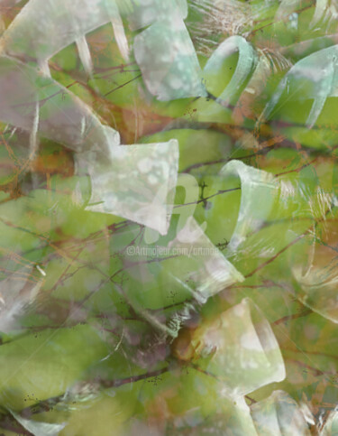 Arte digitale intitolato "Lets green" da Art Moé, Opera d'arte originale, Fotomontaggio