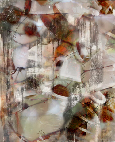 Digitale Kunst getiteld "Abstrakt #6" door Art Moé, Origineel Kunstwerk, Foto Montage