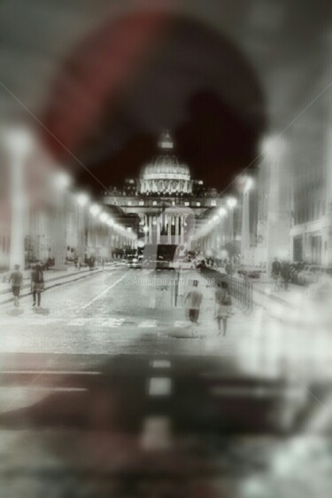 Photography titled "City Walk Vatikan" by Art Moé, Original Artwork, Digital Photography