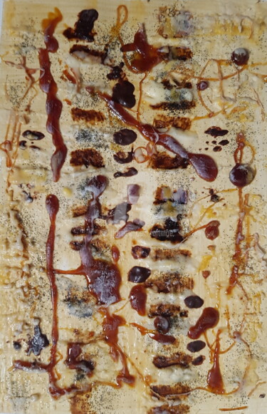 Malerei mit dem Titel "Wax Art #10" von Art Moé, Original-Kunstwerk, Wachs