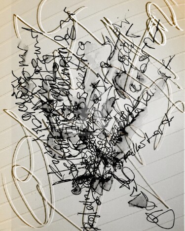 Digital Arts titled "WritingArt" by Art Moé, Original Artwork, Digital Painting
