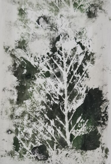 Painting titled "2023_botanical prin…" by Art Moé, Original Artwork, Acrylic
