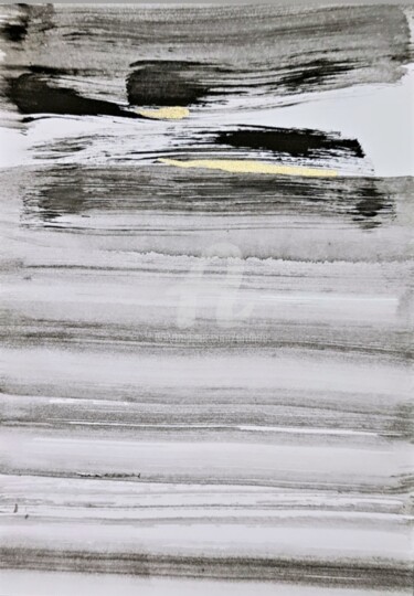 Malarstwo zatytułowany „2024_abstract 6” autorstwa Art Moé, Oryginalna praca, Atrament