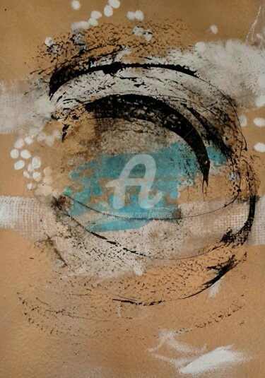 Schilderij getiteld "2024_abstract 15" door Art Moé, Origineel Kunstwerk, Acryl
