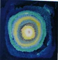 Painting titled "The Rings of Colors" by Muller Jean Francois, Original Artwork, Oil