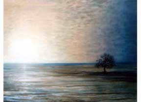 Peinture intitulée "Solitude" par Neil Rogers, Œuvre d'art originale