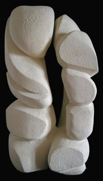 Sculpture titled "'couple'" by Nel, Original Artwork