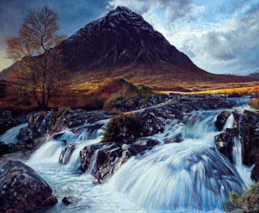 Pintura titulada ""SCOTLAND"" por Loco Art, Obra de arte original, Acrílico