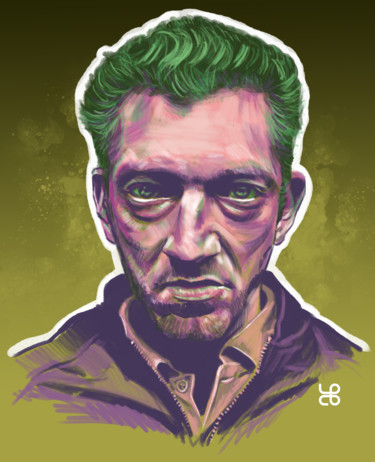 "VINZ" Arts numériques intitulée ""VINZ"" par Loco Art, Œuvre d'art originale, Peinture numérique