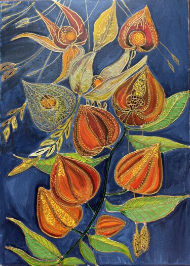 Картина под названием "Early autumn" - Artoghrul, Подлинное произведение искусства, Масло