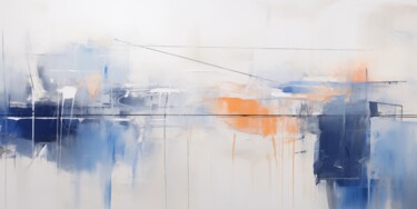 Arts numériques intitulée "Tranquil Horizon" par Artopia By Nick, Œuvre d'art originale, Travail numérique 2D