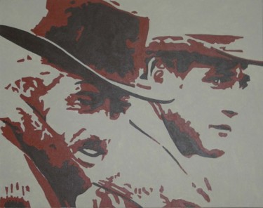 Painting titled "Butch Cassidy & the…" by Lynda Pedley, Original Artwork