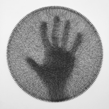 绘画 标题为“Implicit presence s…” 由Andrey Saharov, 原创艺术品, 线