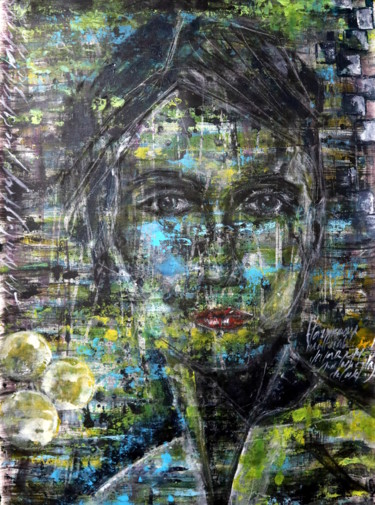 Félicité Peinture intitulée "Félicité" par Pey, Œuvre d'art originale, Acrylique