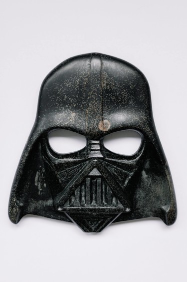 Escultura intitulada "Darth Vader 7" por Alexandr And Serge Reznikov, Obras de arte originais, Plástico