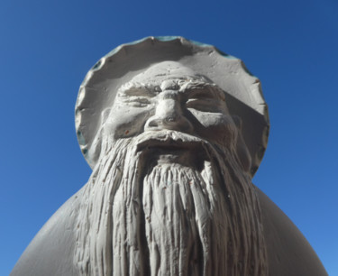 雕塑 标题为“Lao Tzu” 由Alexandr And Serge Reznikov, 原创艺术品, 石膏