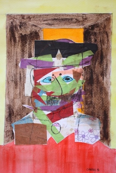Painting titled "Collage 4" by Artroger, Original Artwork